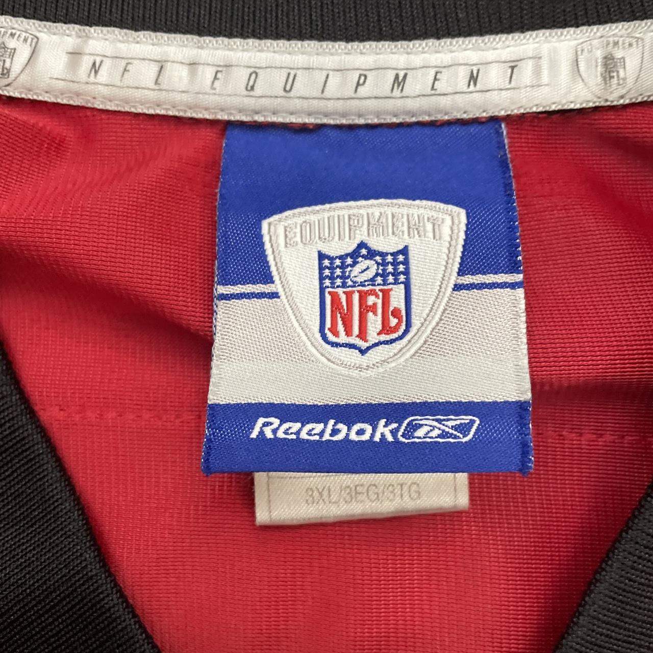 Camiseta deportiva juvenil vintage de Reebok Atlanta Falcons Michael Vick  grande 14-16 roja