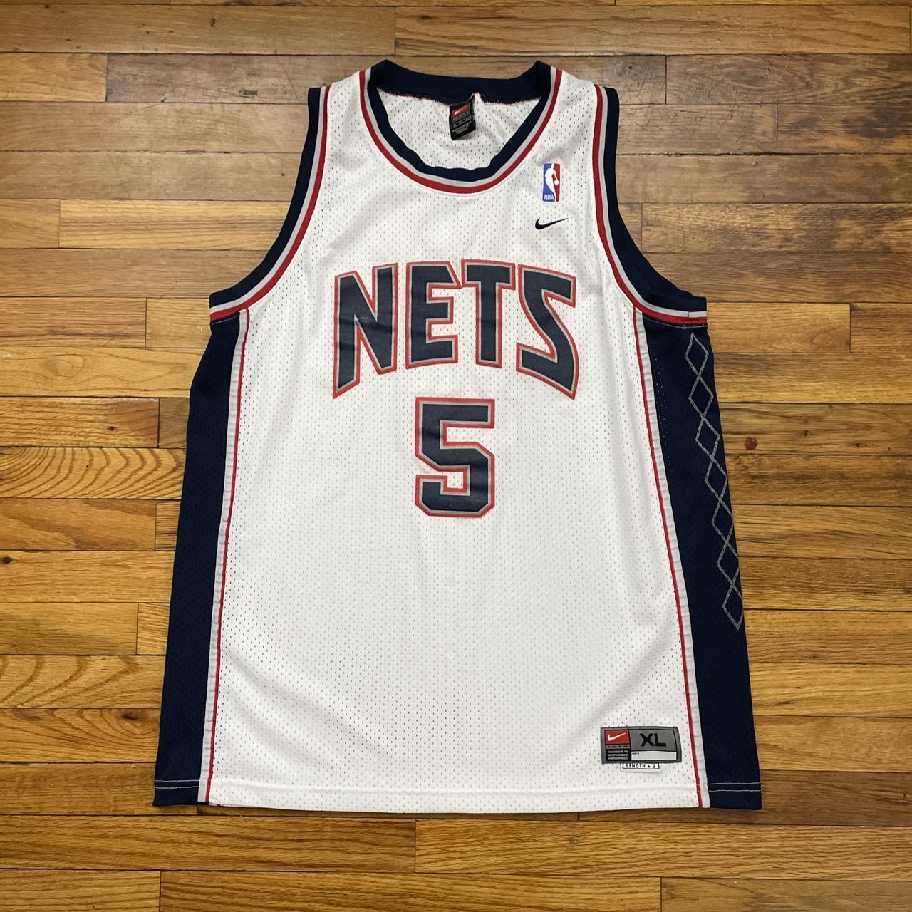 Throwback Nike Jason Kidd New Jersey Nets - Depop