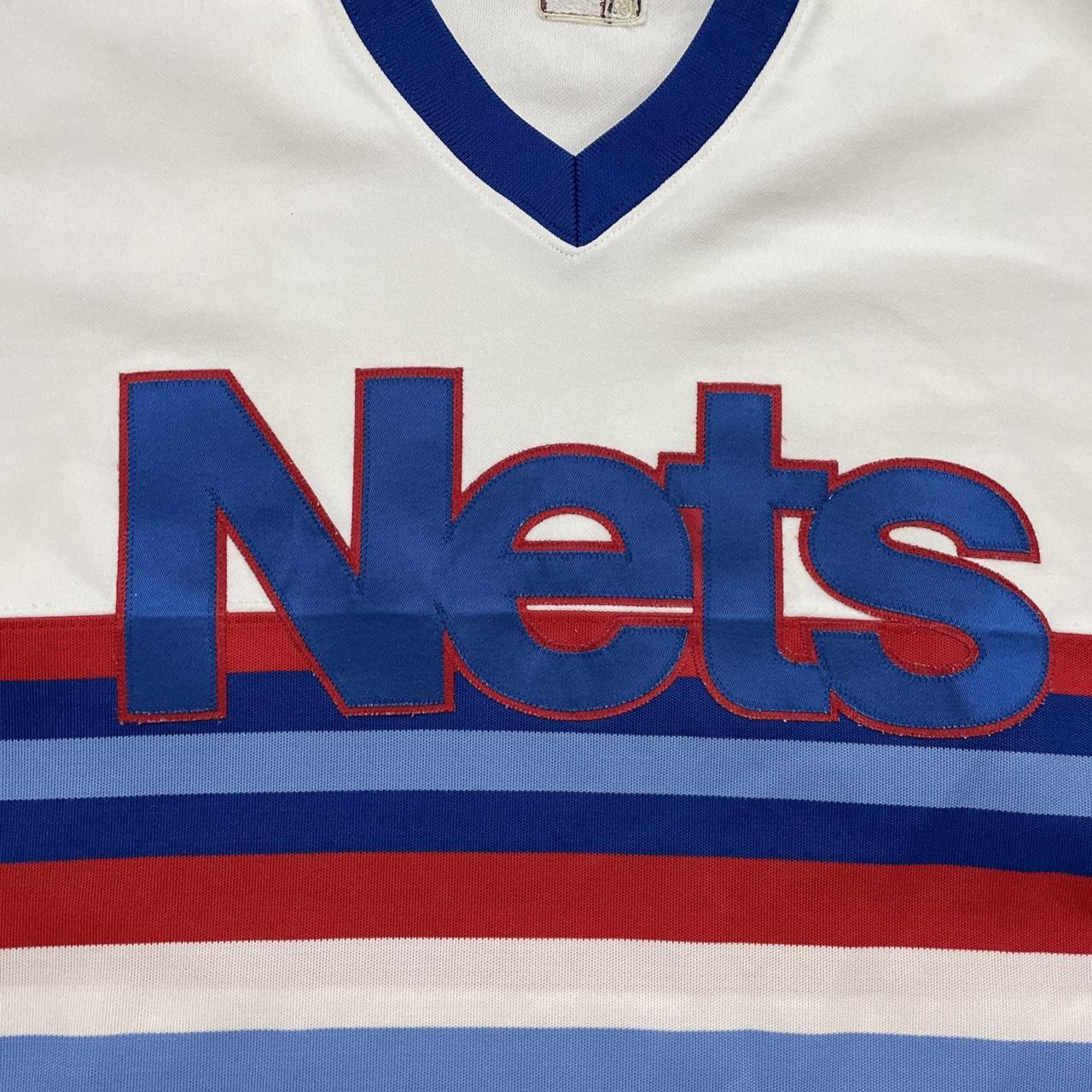 Majestic NBA Hardwood Classics New Jersey Nets Vintage Warm Up Jersey New  no tag