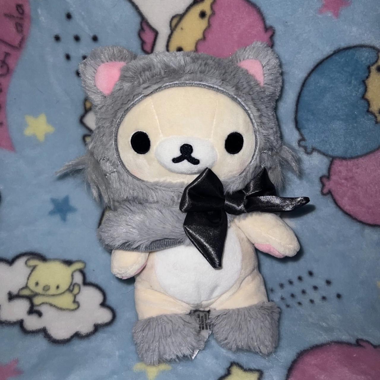 Korilakkuma In The Mirror Gray Cat Stuffed Animal Small popular Plush 18cm