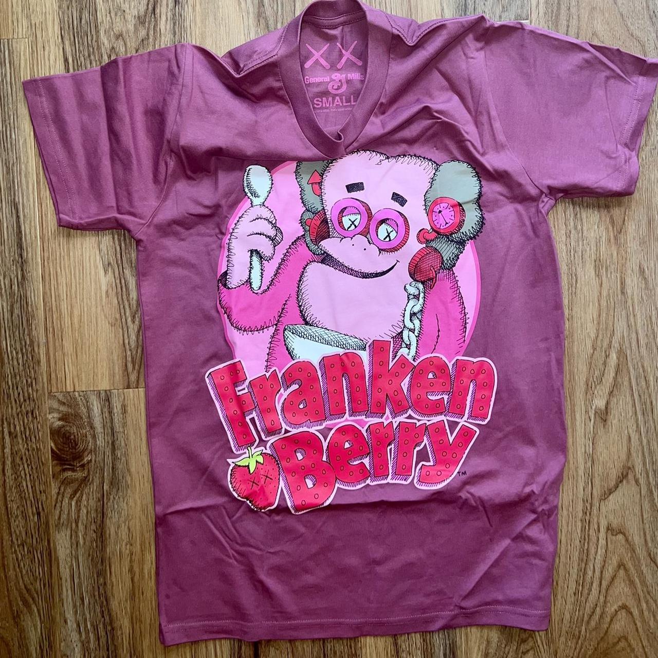 Kaws x General Mills - newest Frankeberry Shirt Size Small