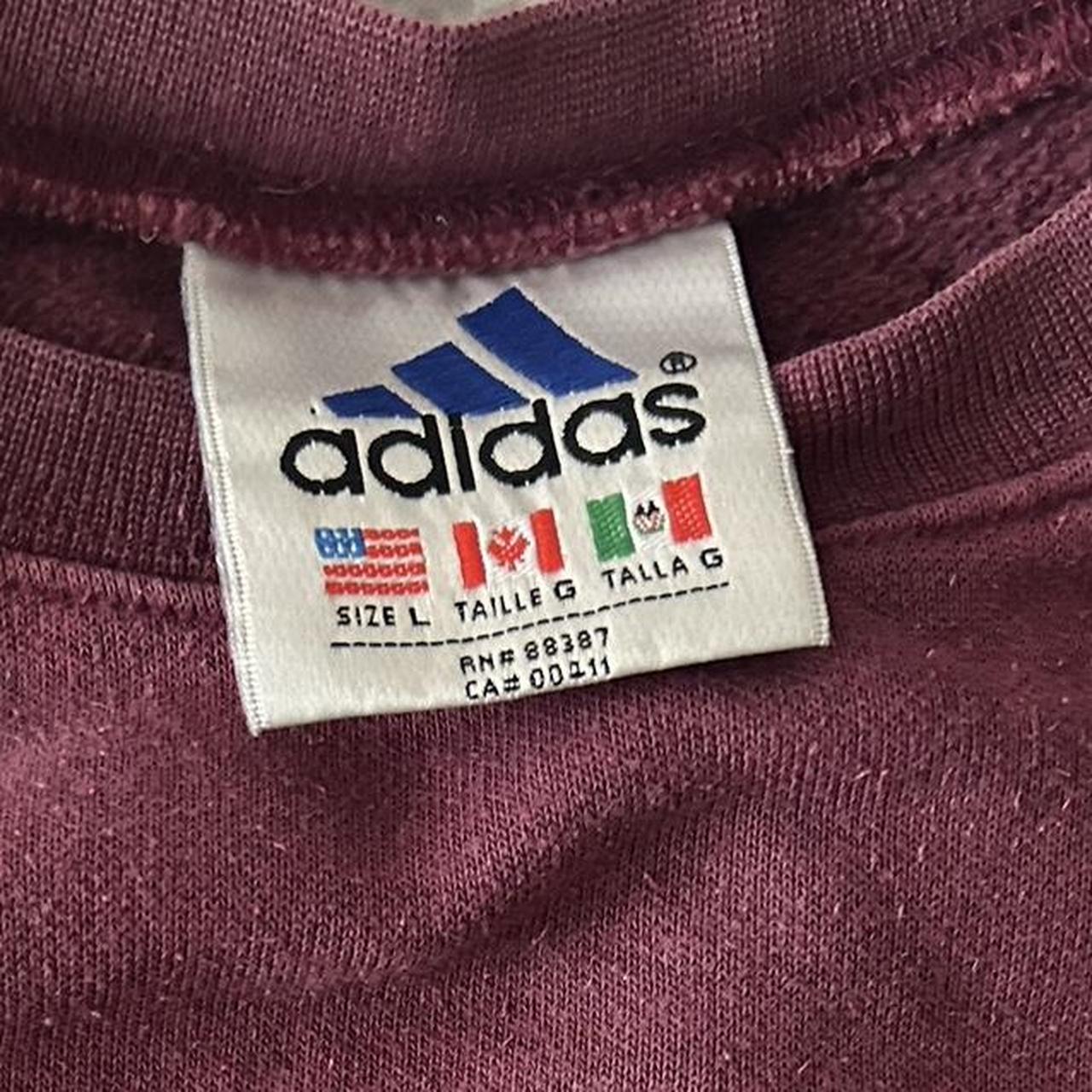 vintage adidas jumper - size L has a perfect... - Depop