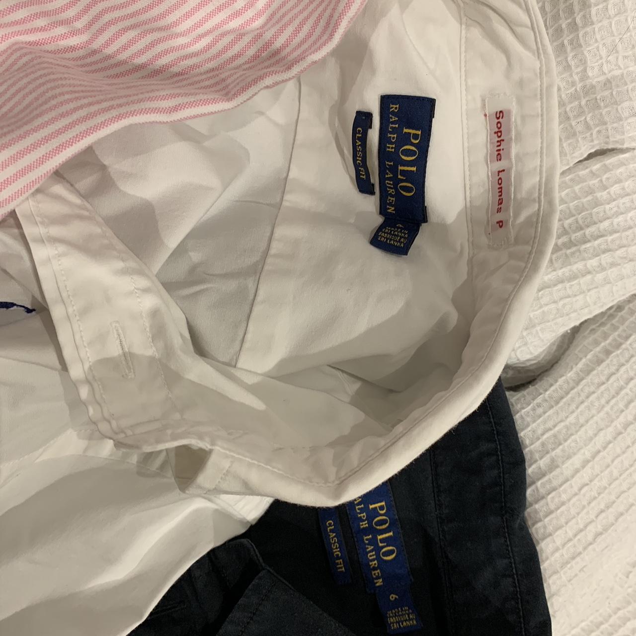 Selection of Ralph Lauren womens shirts 4x slim fit... Depop