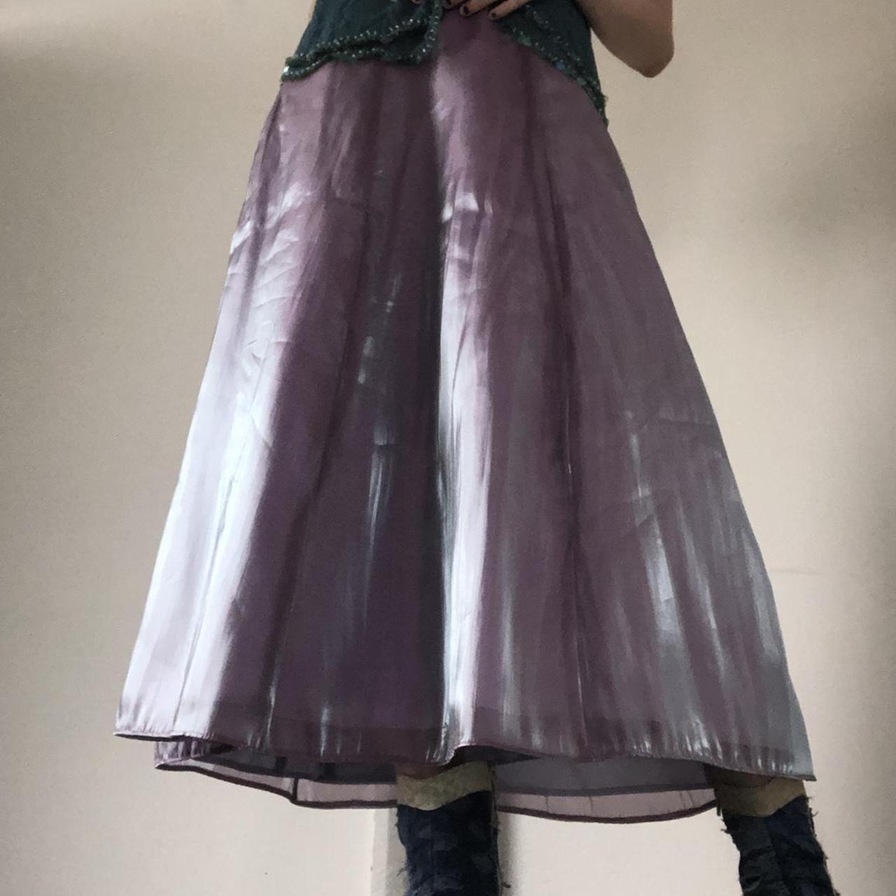 Whimsigoth skirt in two tone purple Matching top... - Depop