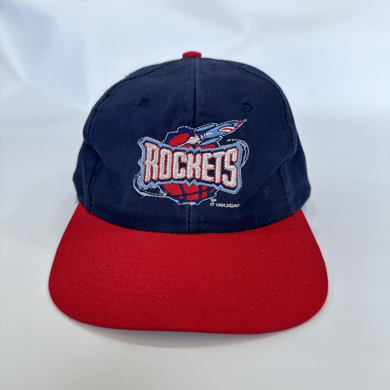 NBA Men's Blue and Red Hat | Depop