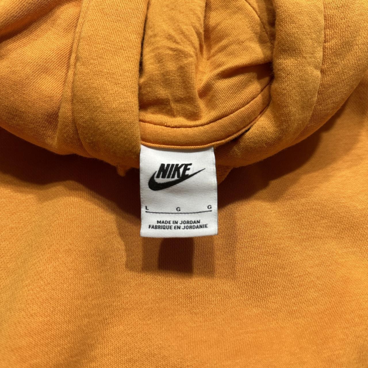 Nike Sportswear Club Fleece Pullover Orange... - Depop