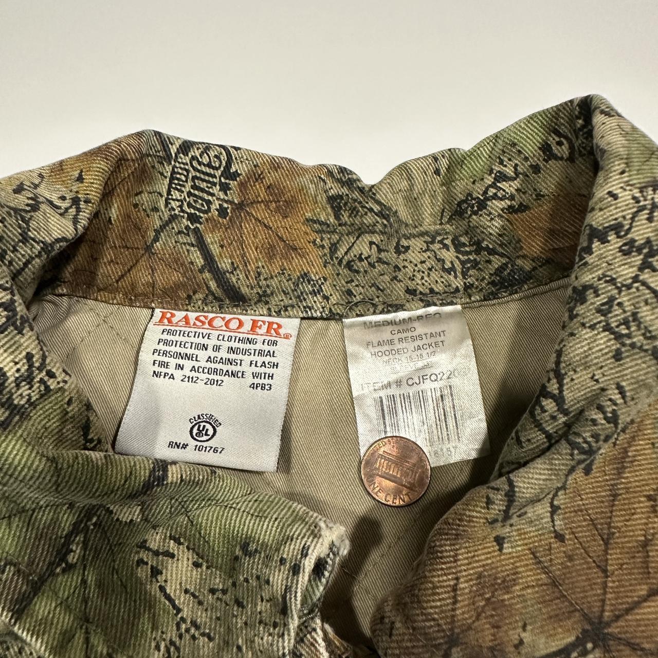 Rasco FR Camouflage Work Jacket Detroit Style Size... - Depop