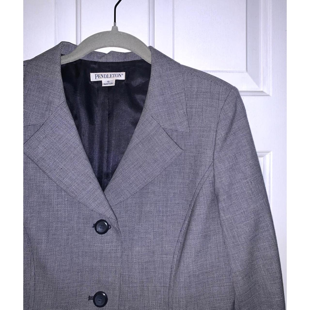 Pendleton Women's Jacket - Grey/Blue - 10 – Pendl… - image 2