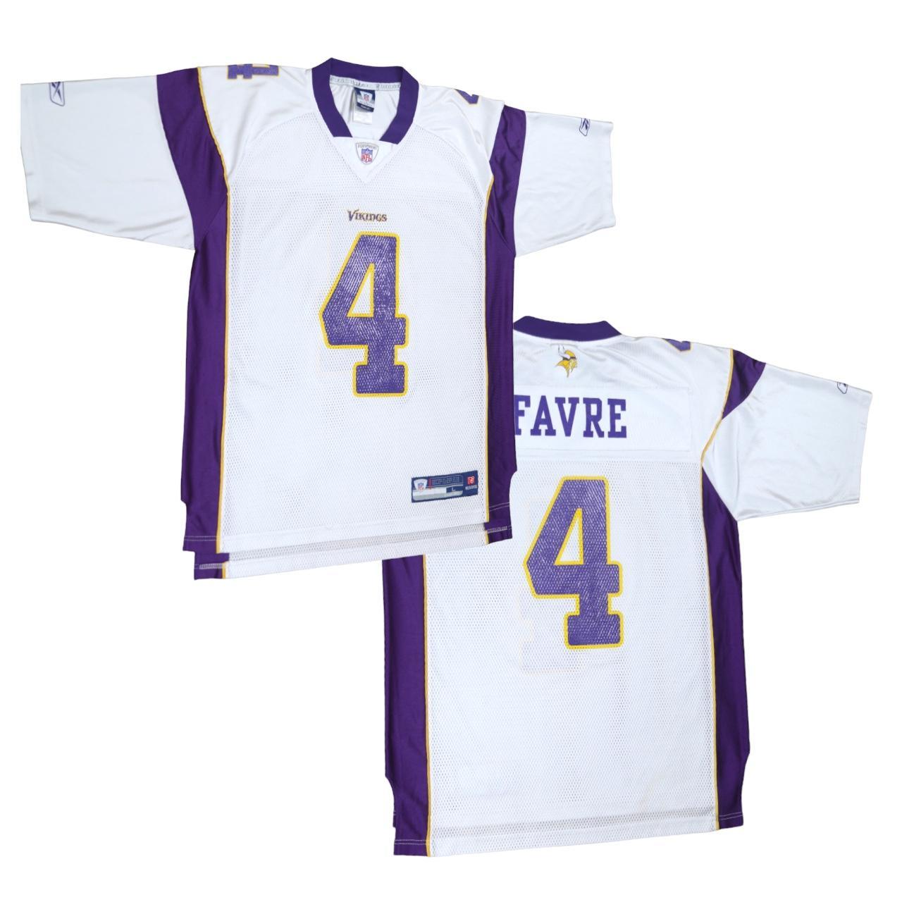 Minnesota Vikings Brett Favre NFL Football - Depop