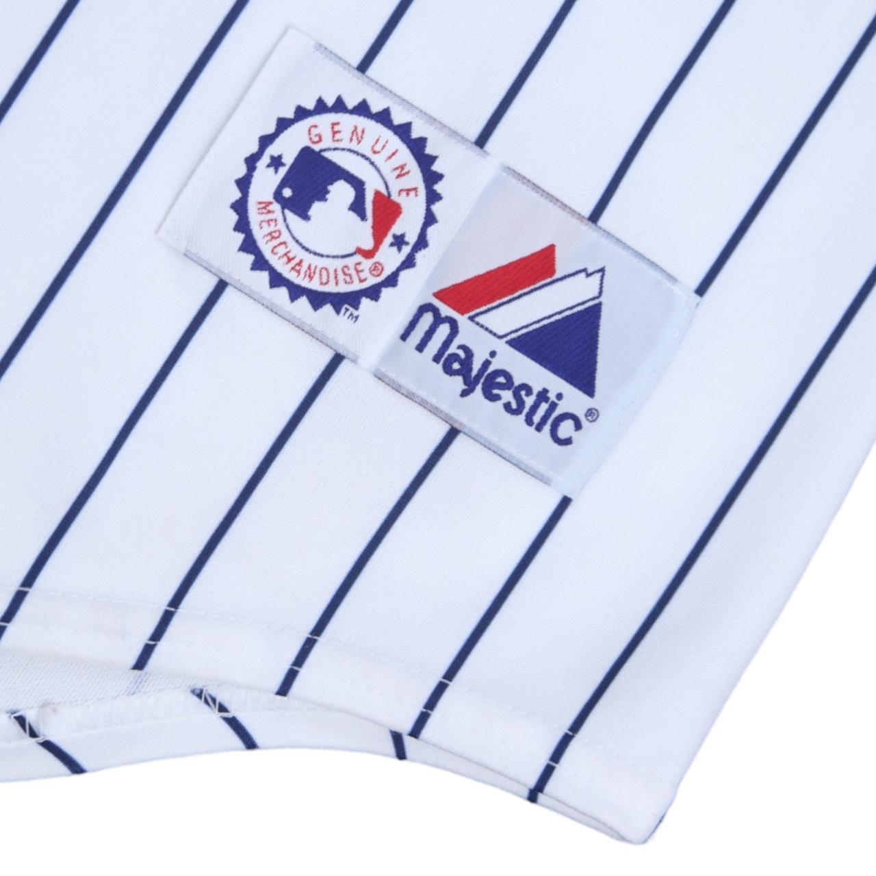 Majestic, Shirts, Vintage New York Yankees Pinstriped Babe Ruth Jersey  Size Xl