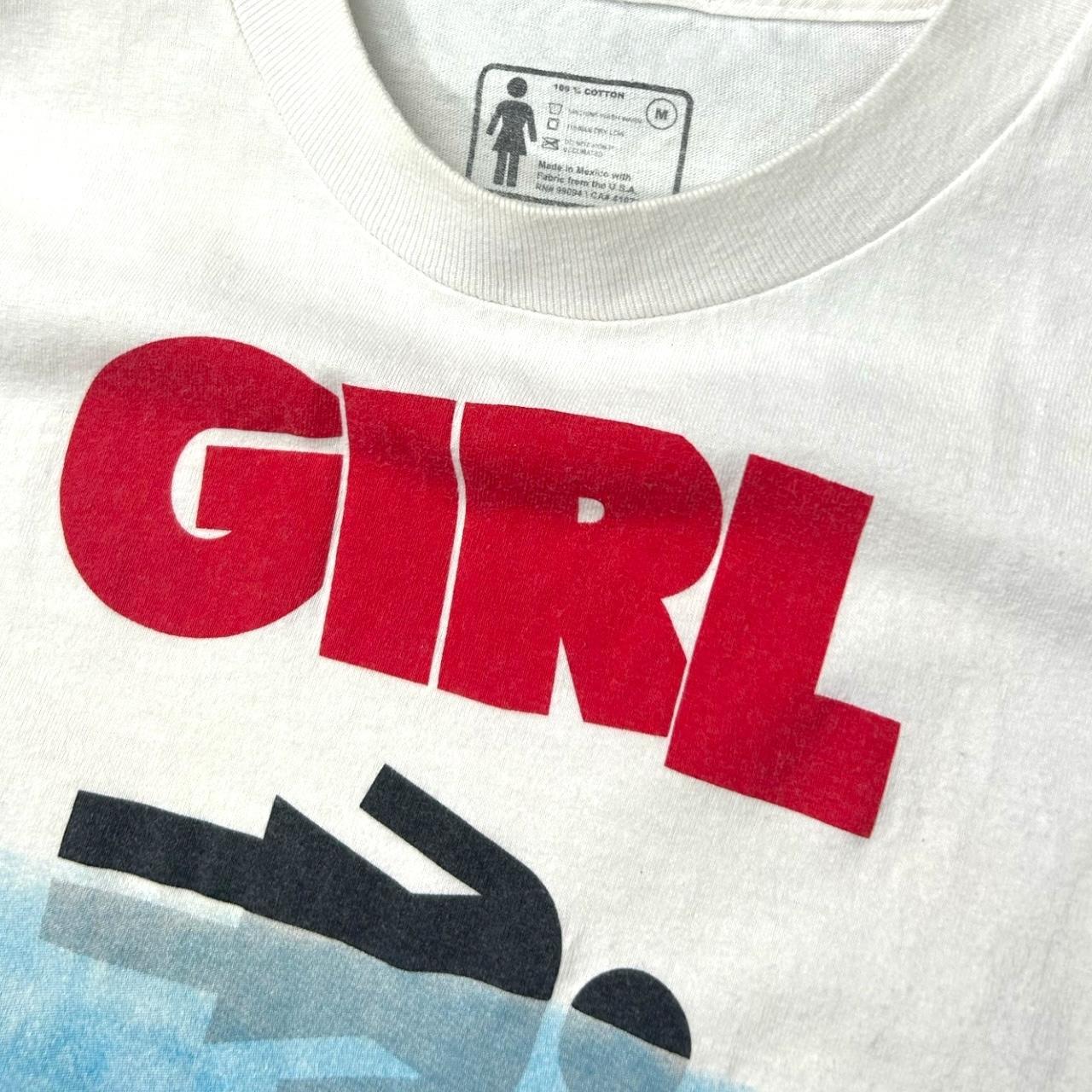 Vintage Girl Skateboards x JAWS Sean Malto T-Shirt | Depop