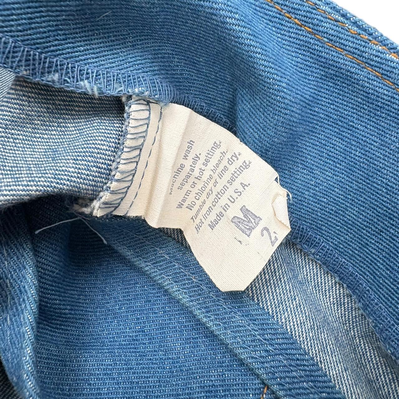 Women's Vest - Blue - M – Vintage Denim Vest With… - image 4