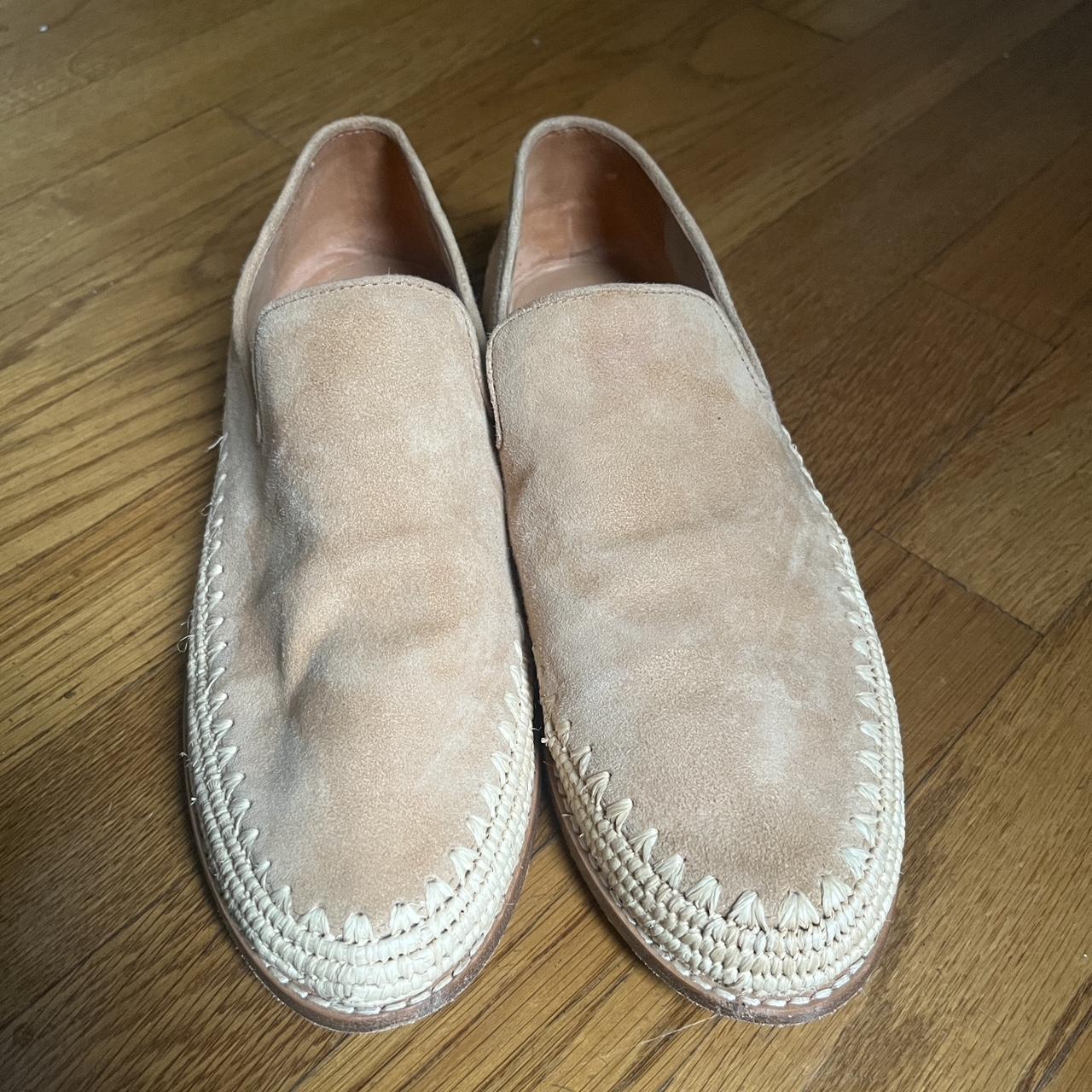 vince paz suede loafer