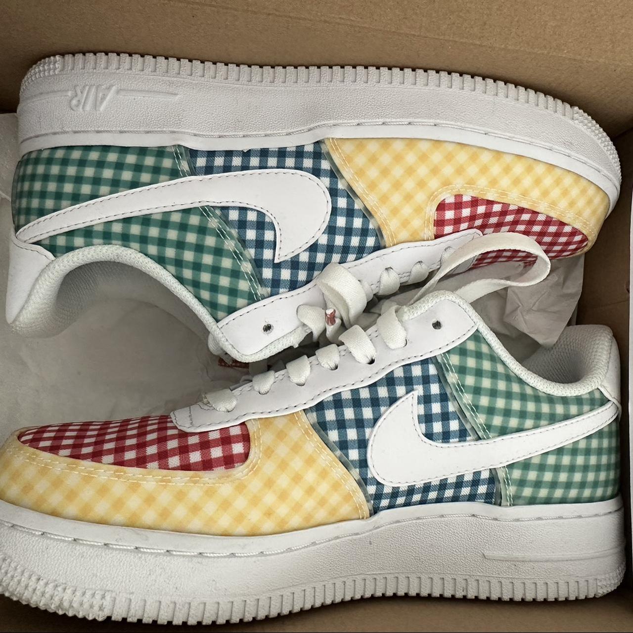 Air force 1 outlet gingham