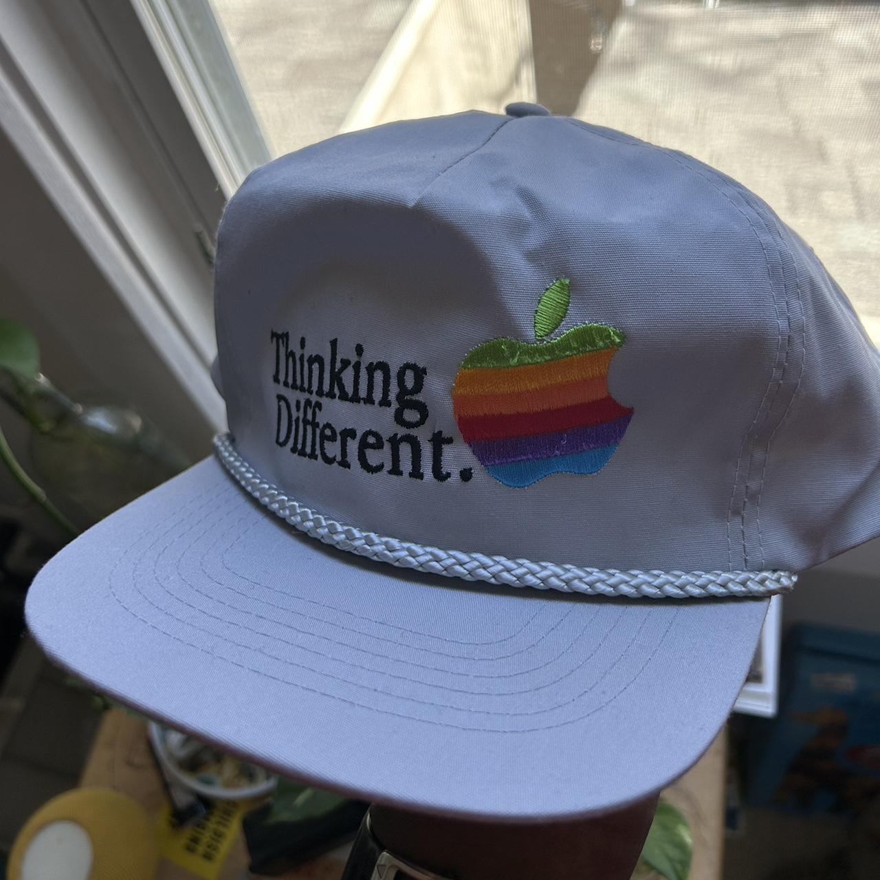 Men's Caps - White/Multi – Thinking Different Sna… - image 1