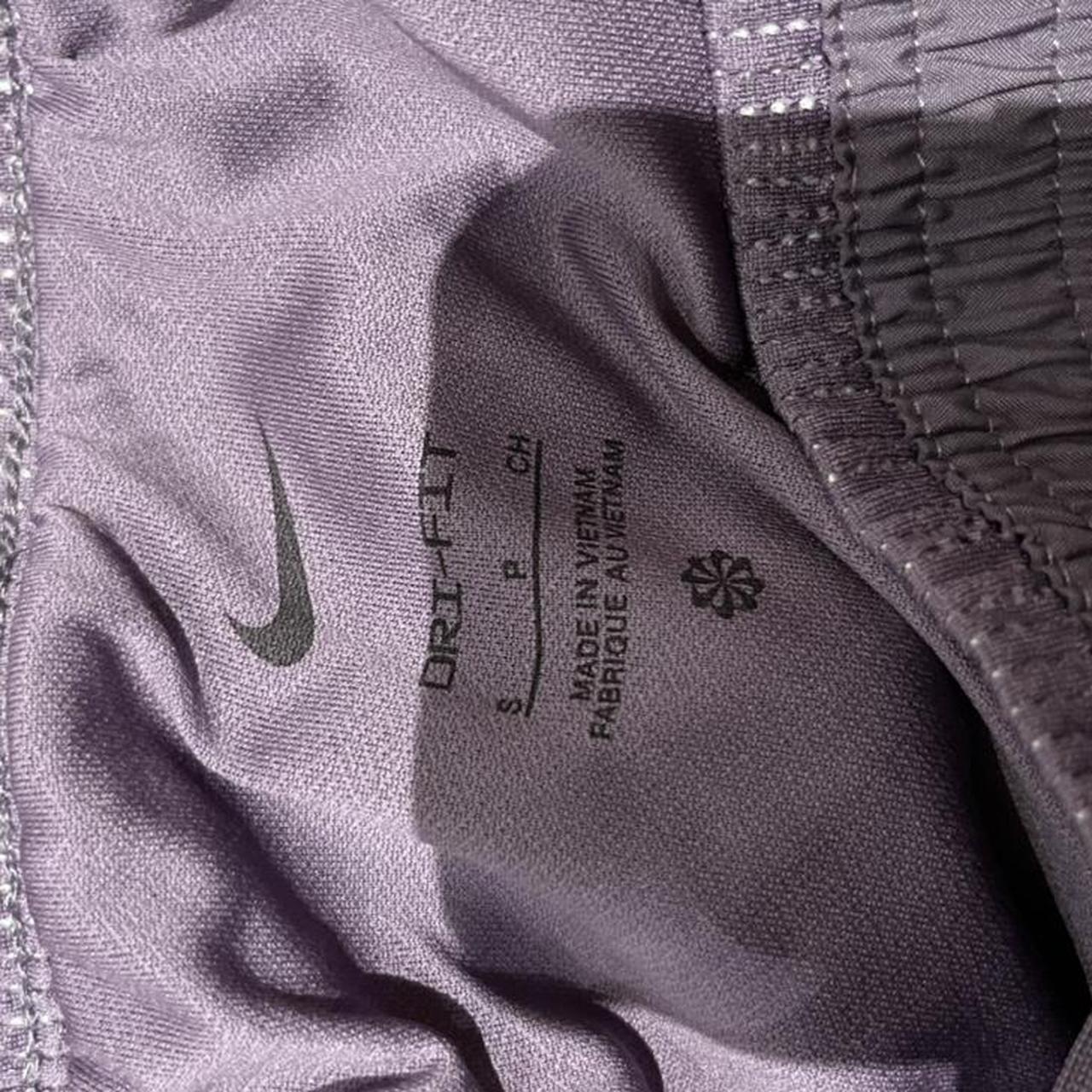 purple nike dri fit shorts