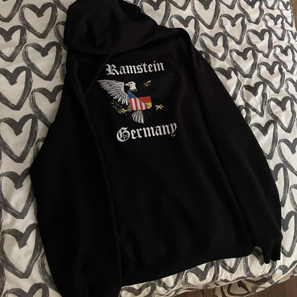 VETEMENTS RAMSTEIN GERMANY AH2021 HOODIE, FULLY... - Depop