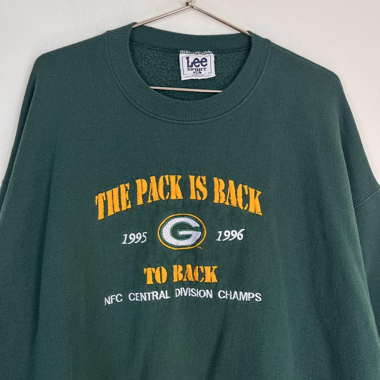 Vintage Green Bay Packers Crewneck Lee Brand Sweatshirt 90s 