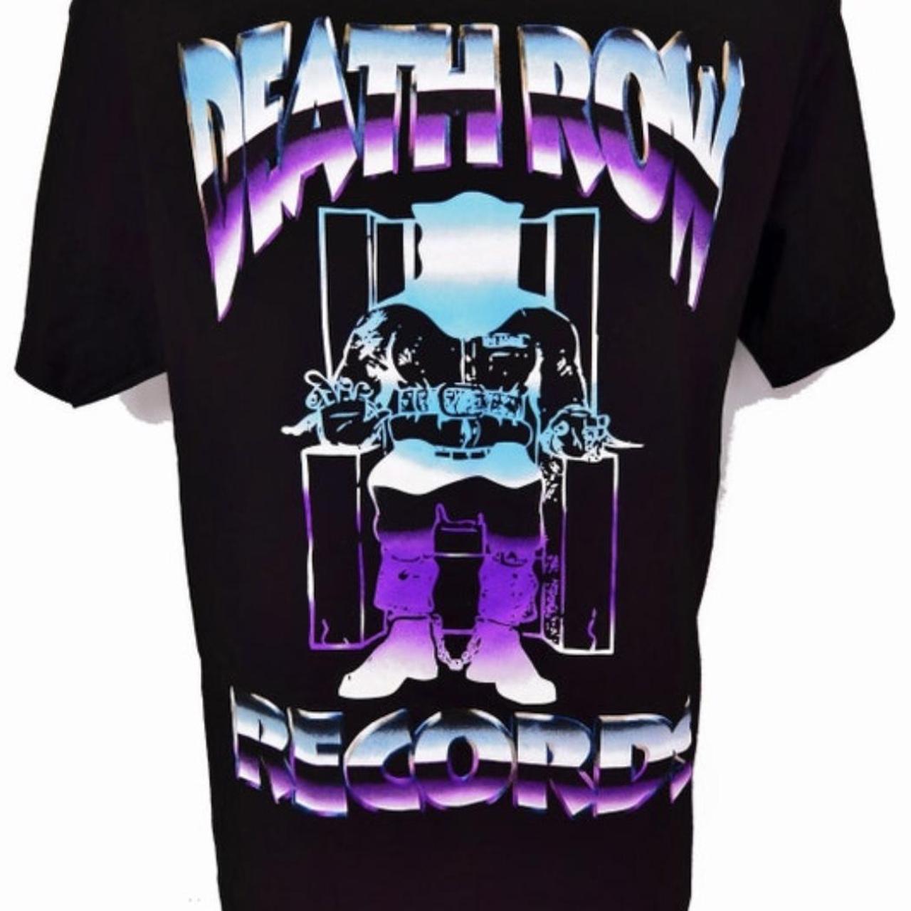 Purple death row records sales shirt