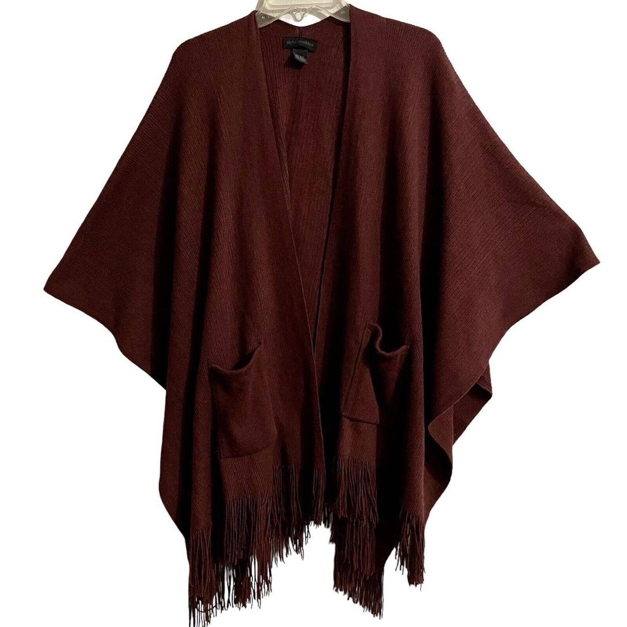 Steve madden shop poncho sweater