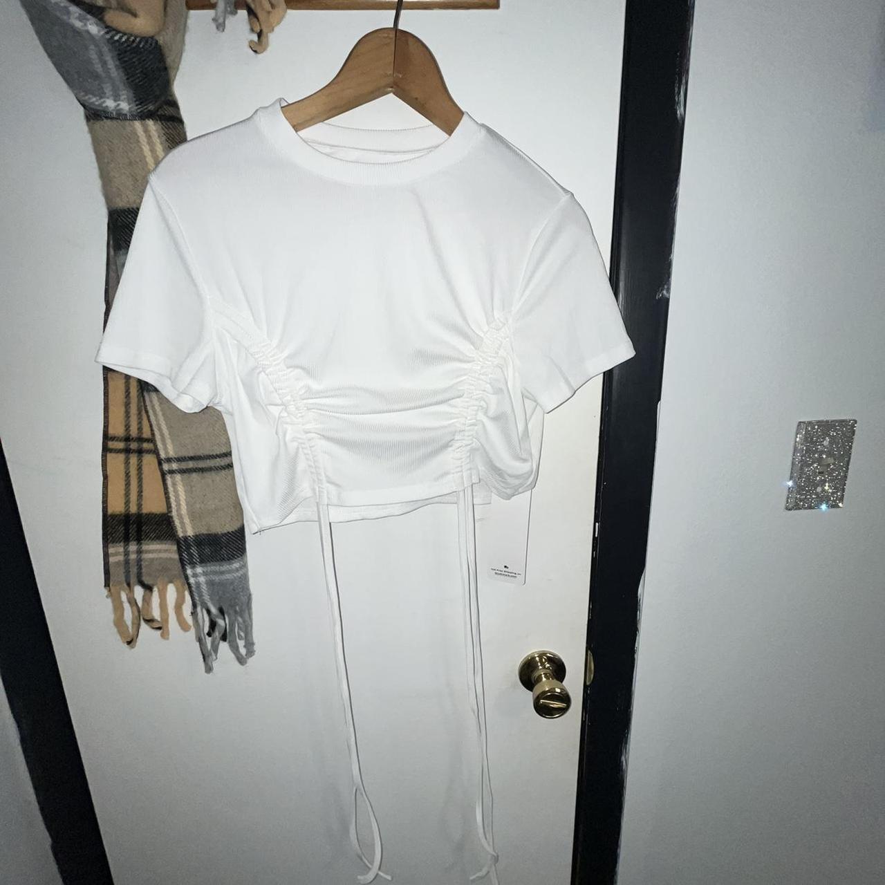 Blush Mark Women's White Shirt Depop