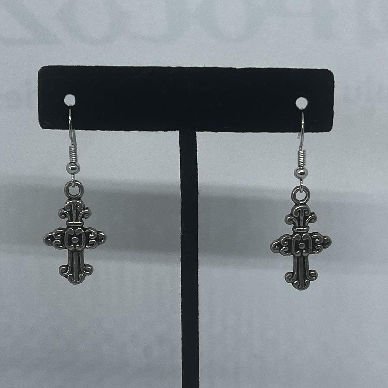 Brandy melville hot sale cross earrings