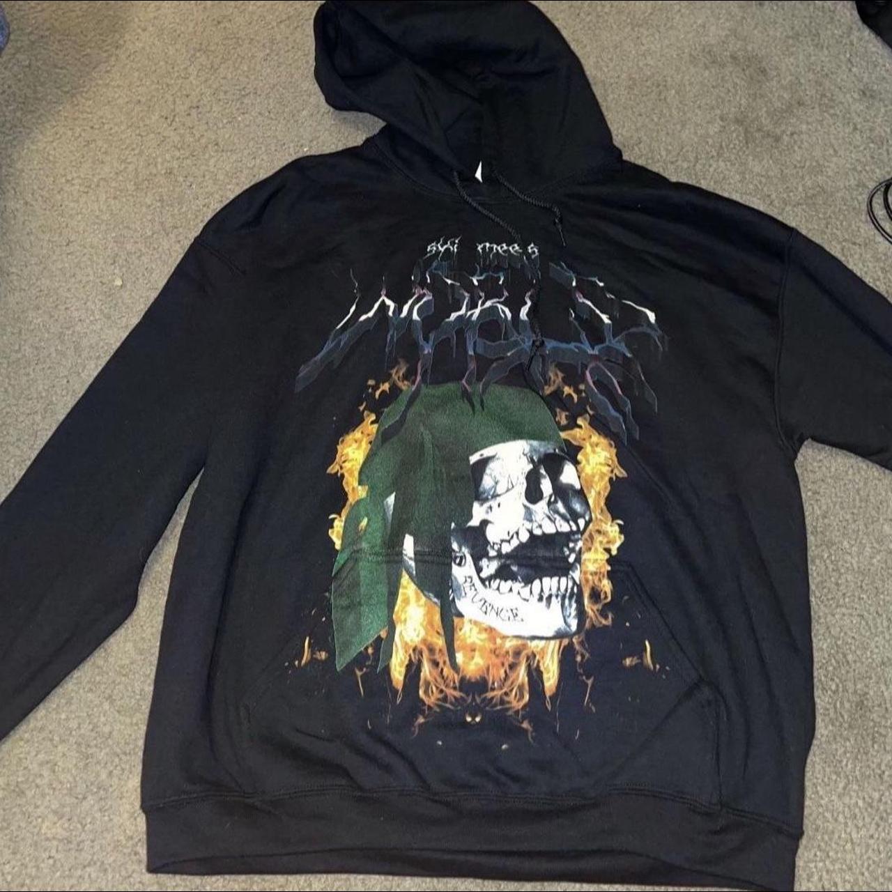 Ski Mask the Slump God tour hoodie. Hoodie is... - Depop