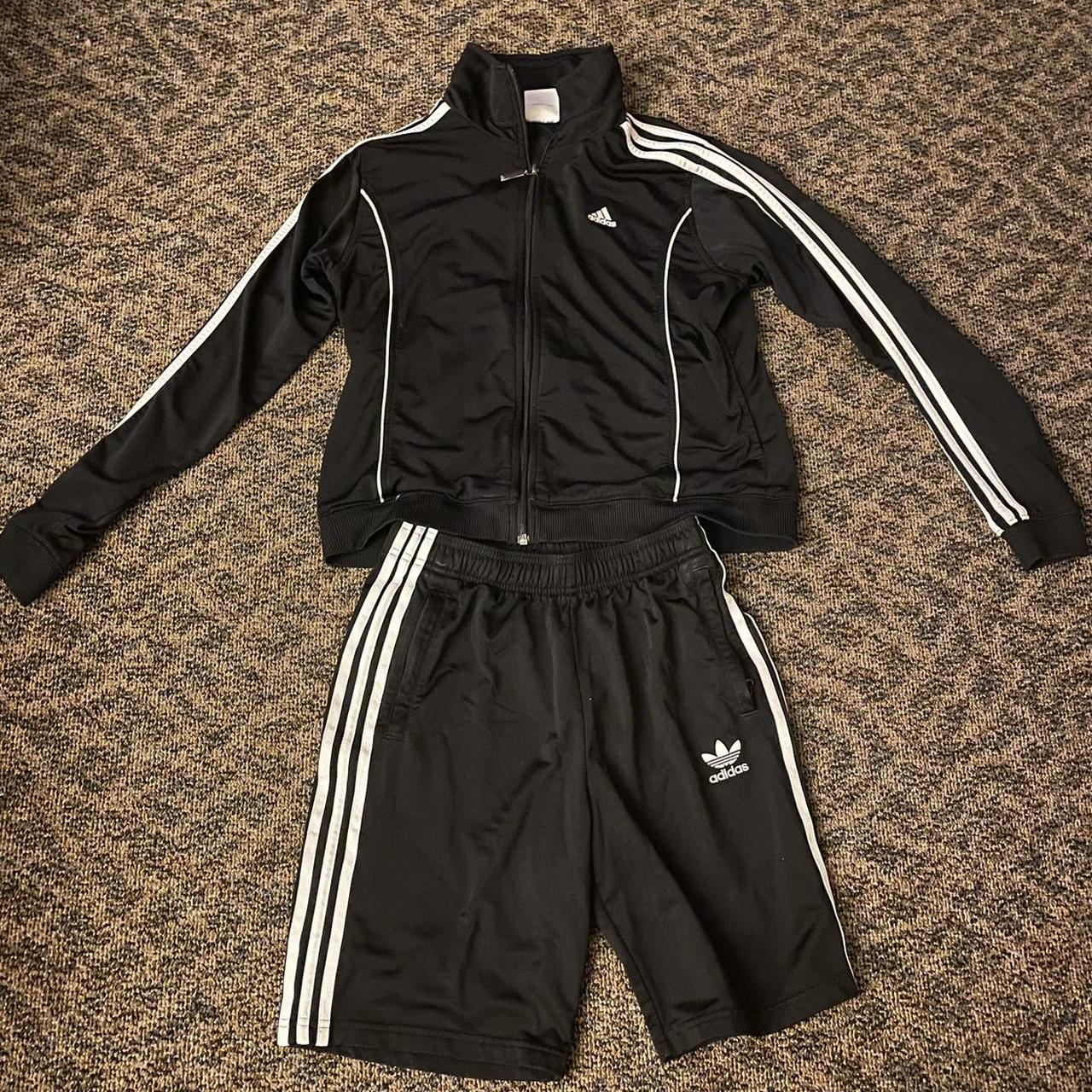 Adidas Track Suit. Track suit is in great condition... - Depop