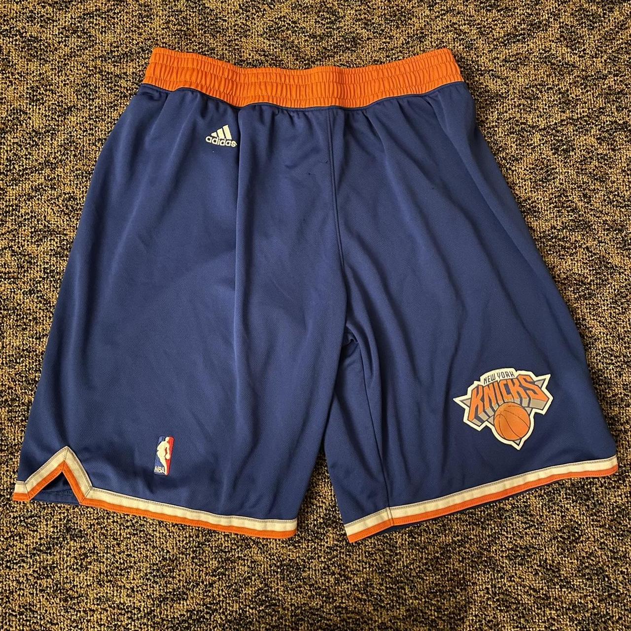 New York Knicks Adidas sports shorts. Shorts are Depop