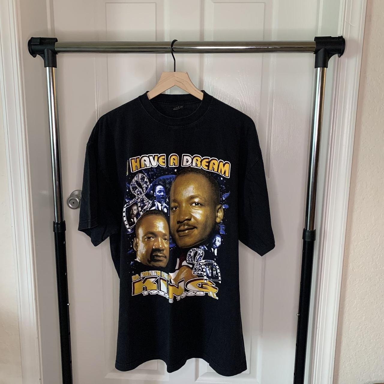 Martin Luther King T Shirt XL Vintage MLK Rap... - Depop