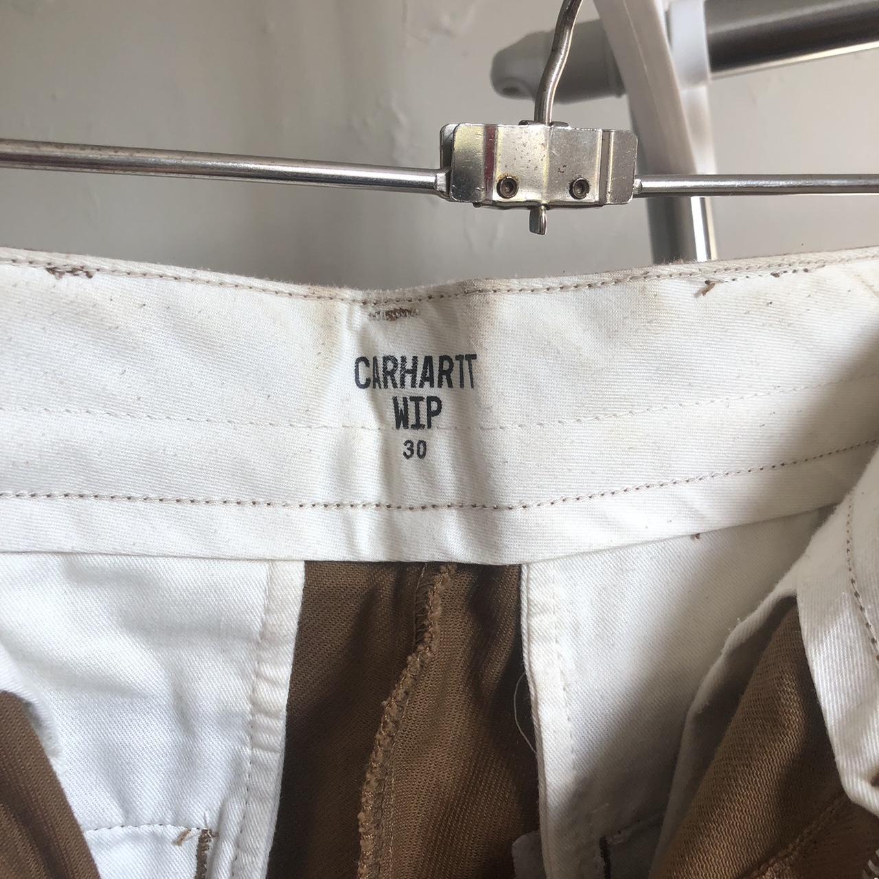 Carhartt WIP brown craft pants Labelled 30” but... - Depop