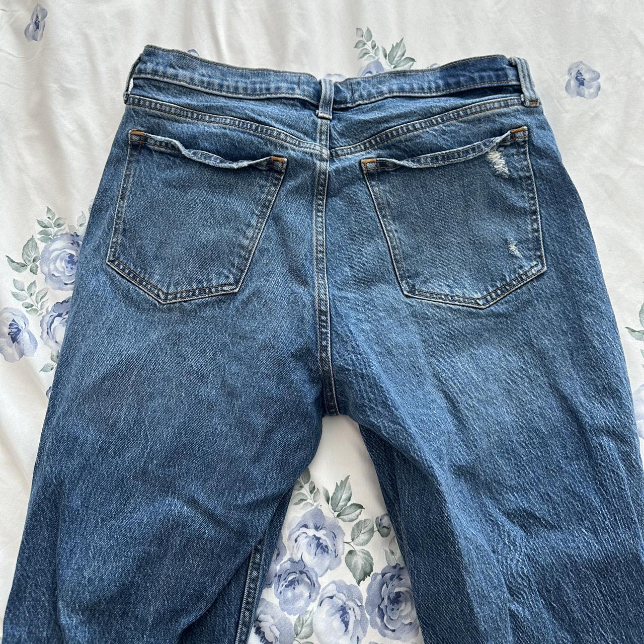 abercrombie 90s baggy low rise jeans - size 31 - not... - Depop