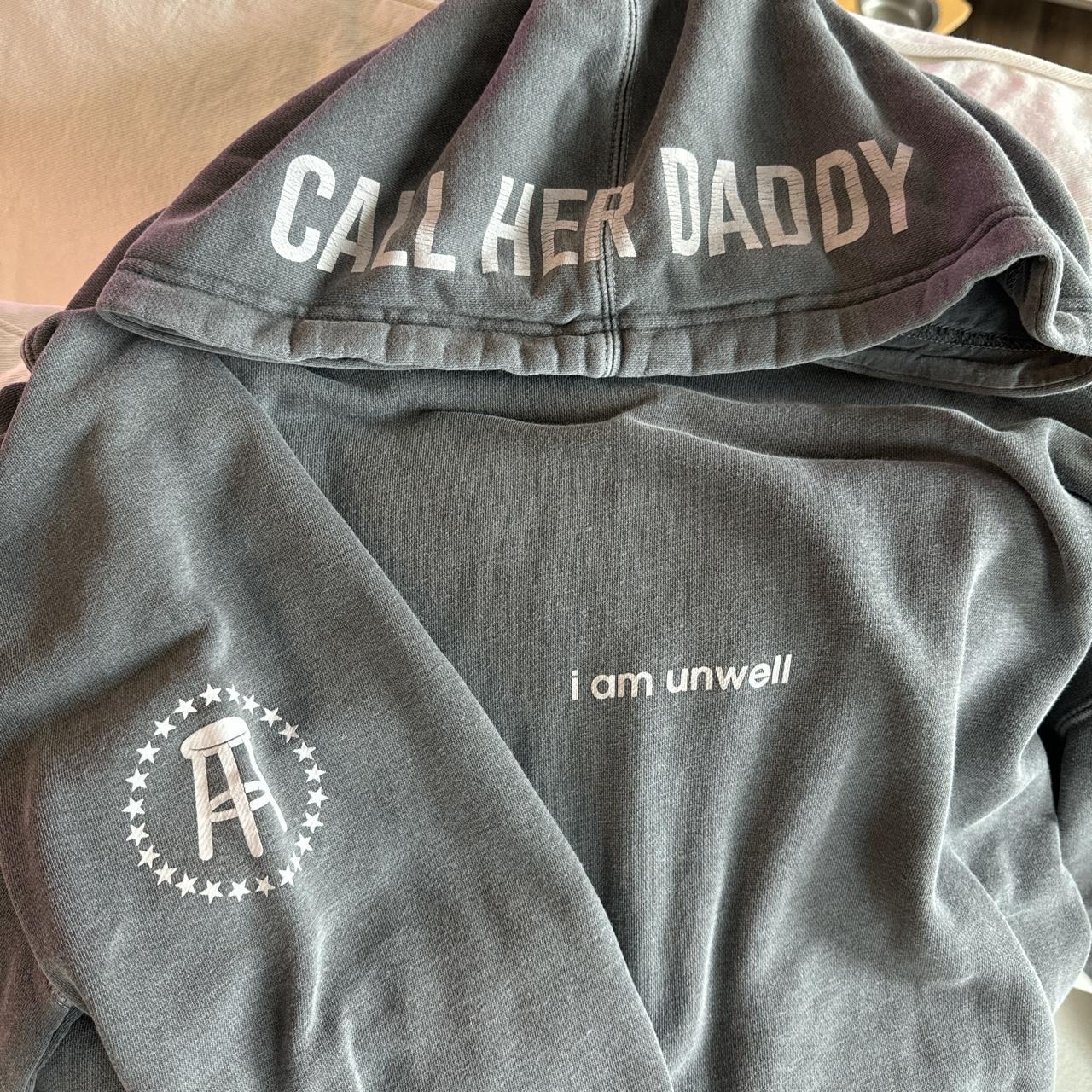 call her daddy unwell hoodie Depop
