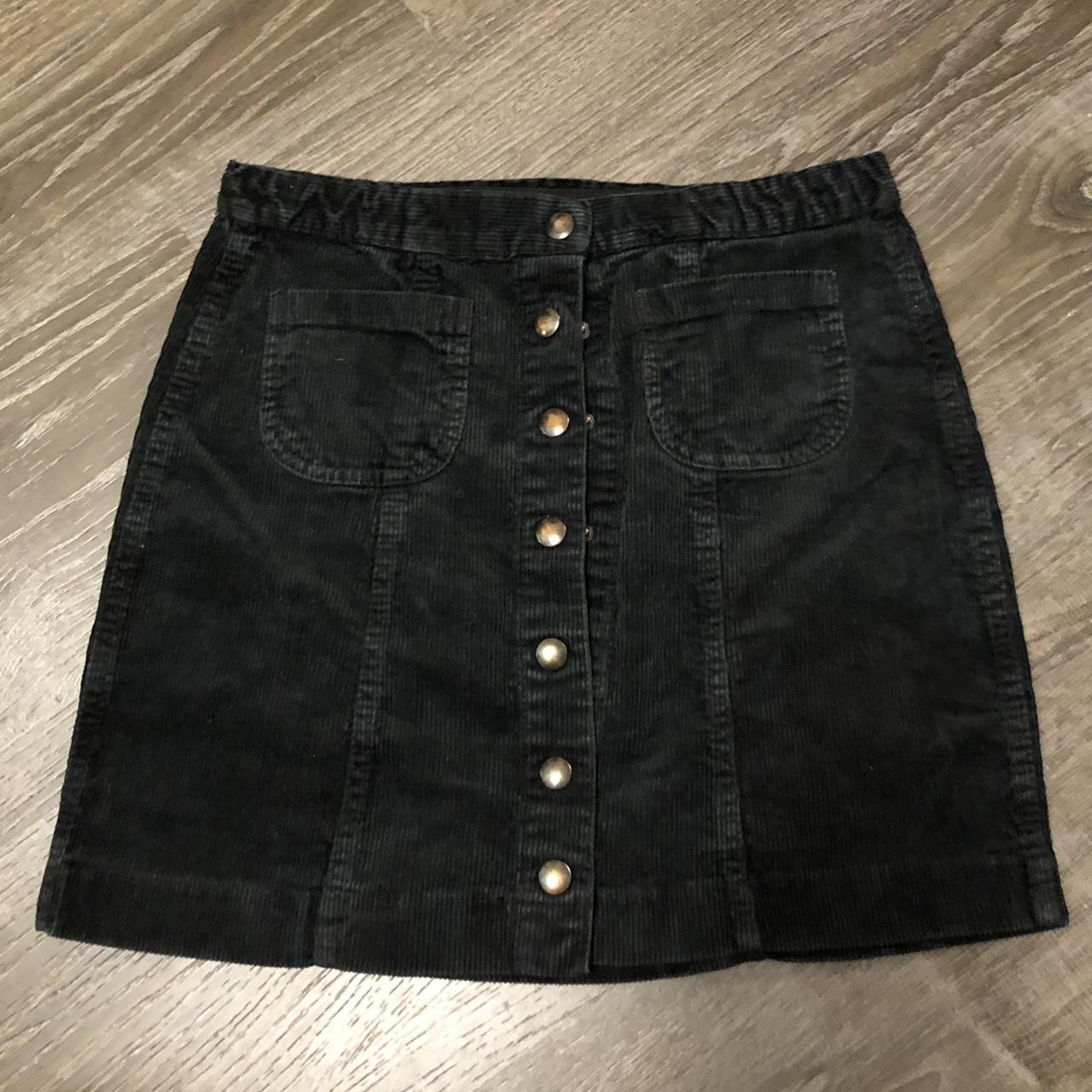 Brandy Melville Women's Black Skirt Depop