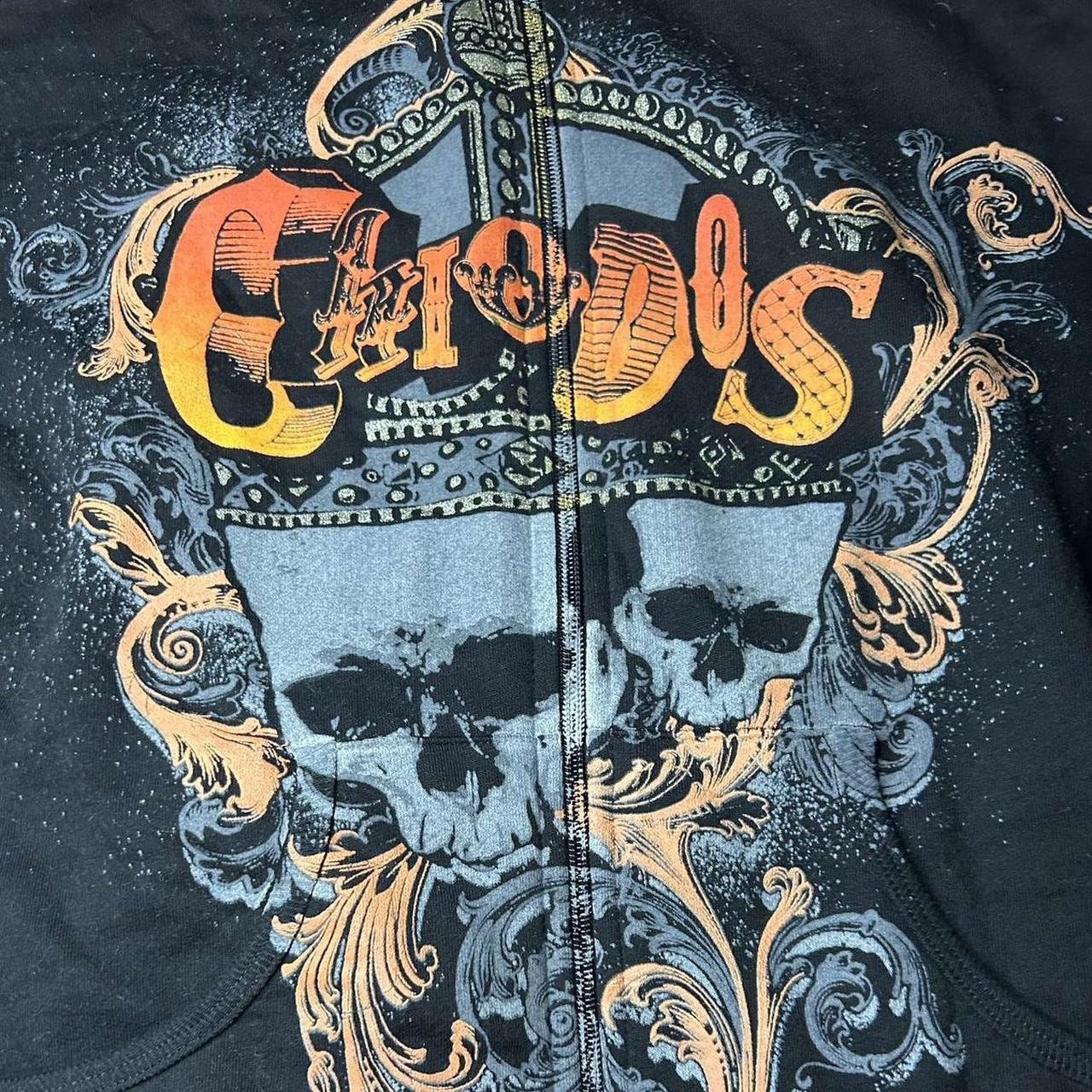 chiodos zip down youth hoodie no flaws :3 (pls see | Depop