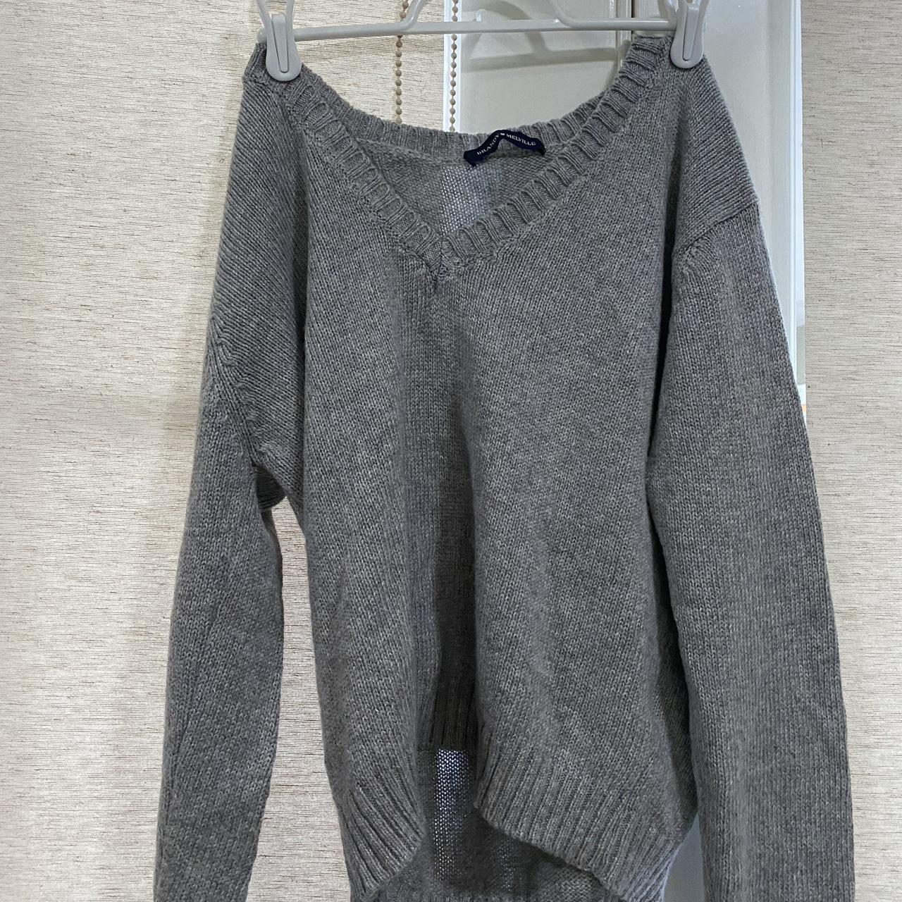 Brandy Melville Women's Grey Jacket | Depop