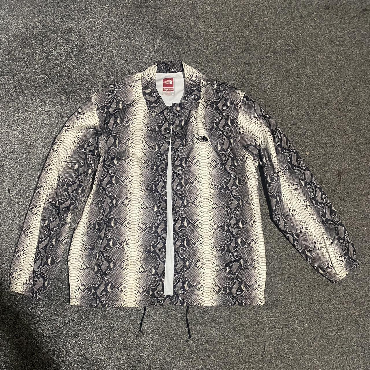 Supreme x The North Face Snakeskin Taped Seam... - Depop