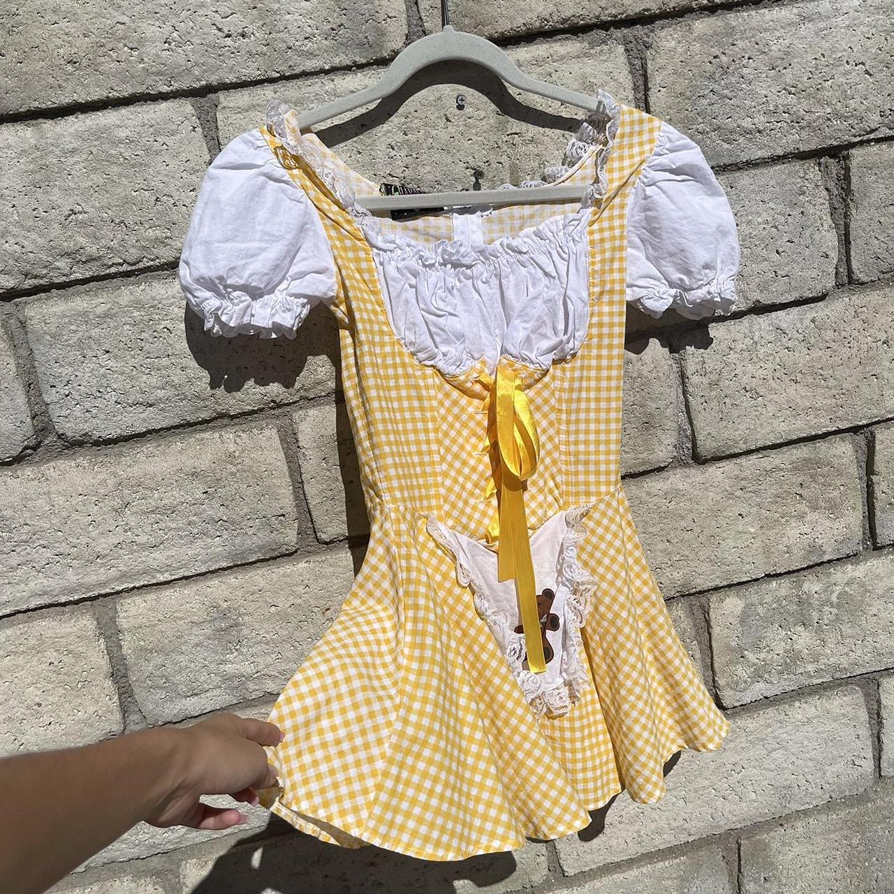 Milk Maid Costume Small Waist 22 In Bust 28 Depop