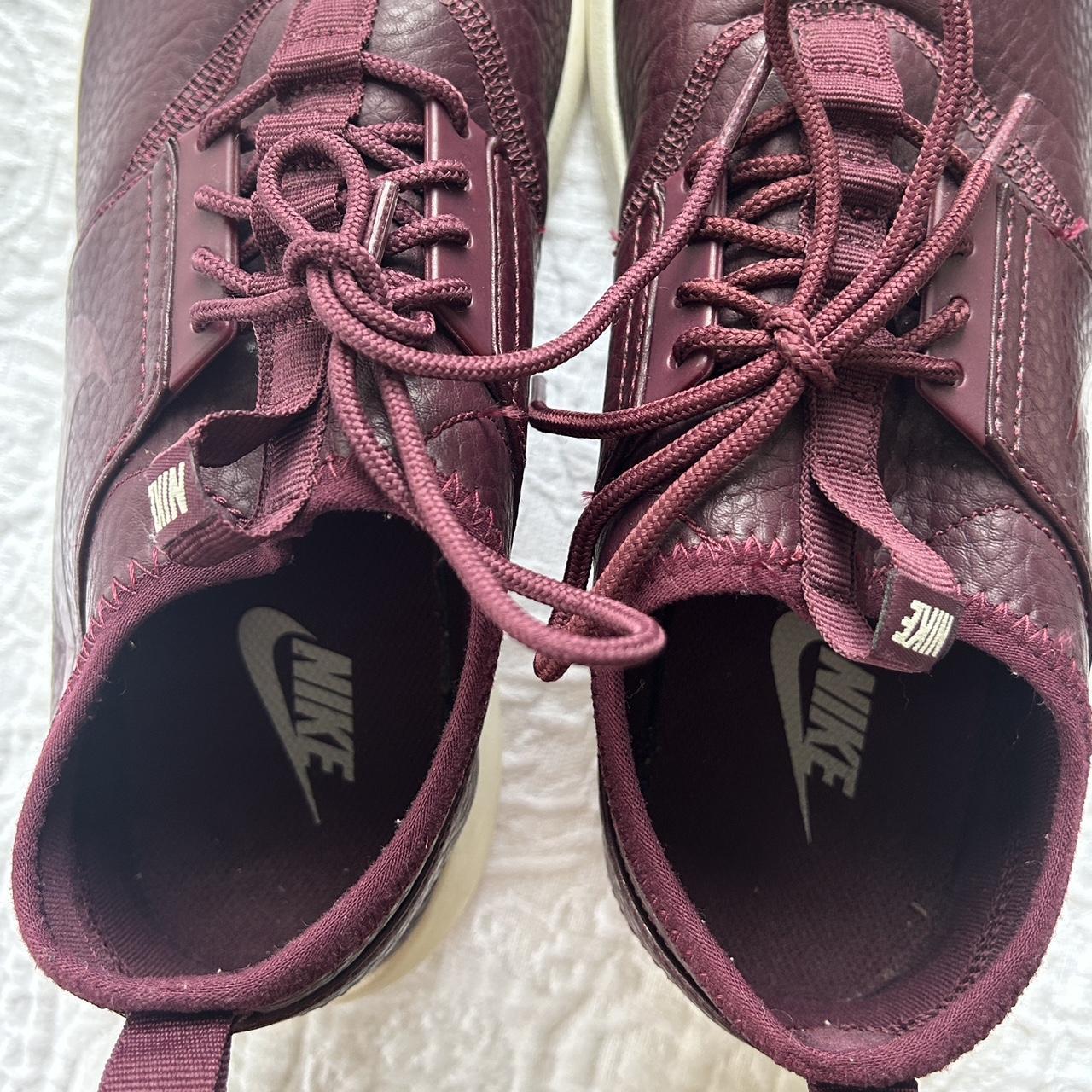 These burgundy leather Nike Juvenate have only been Depop