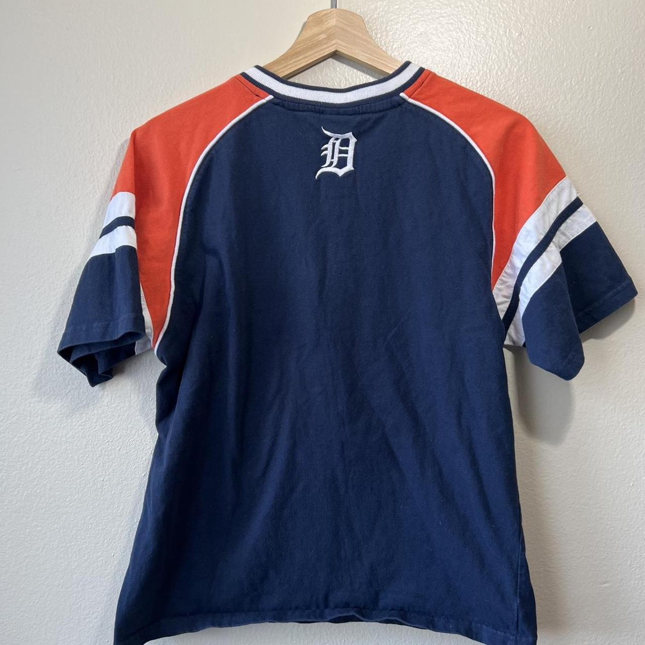 Y2K Detroit Tigers baseball shirt, great condition - Depop