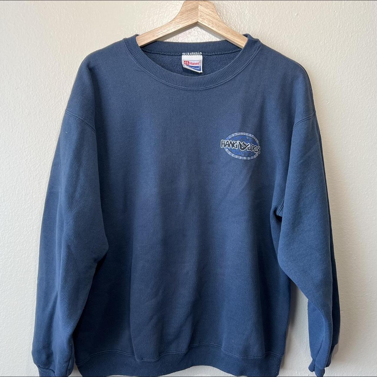 Men's Navy Jumper | Depop