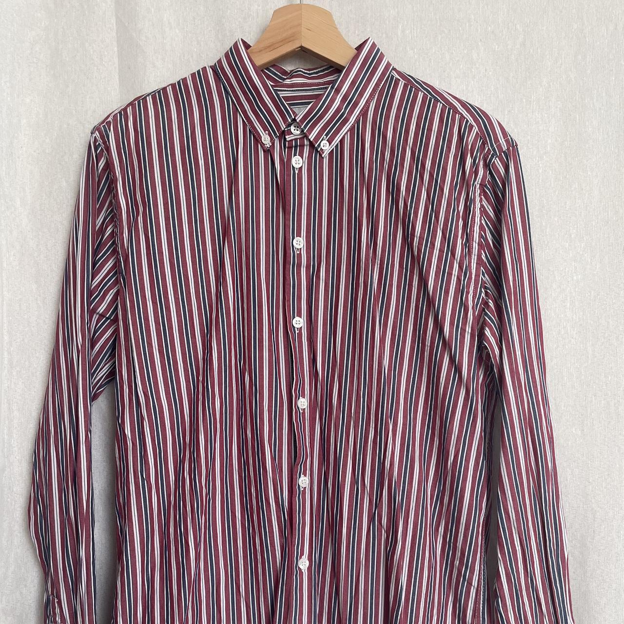 Minimum striped shirt. Fit large to medium - Depop