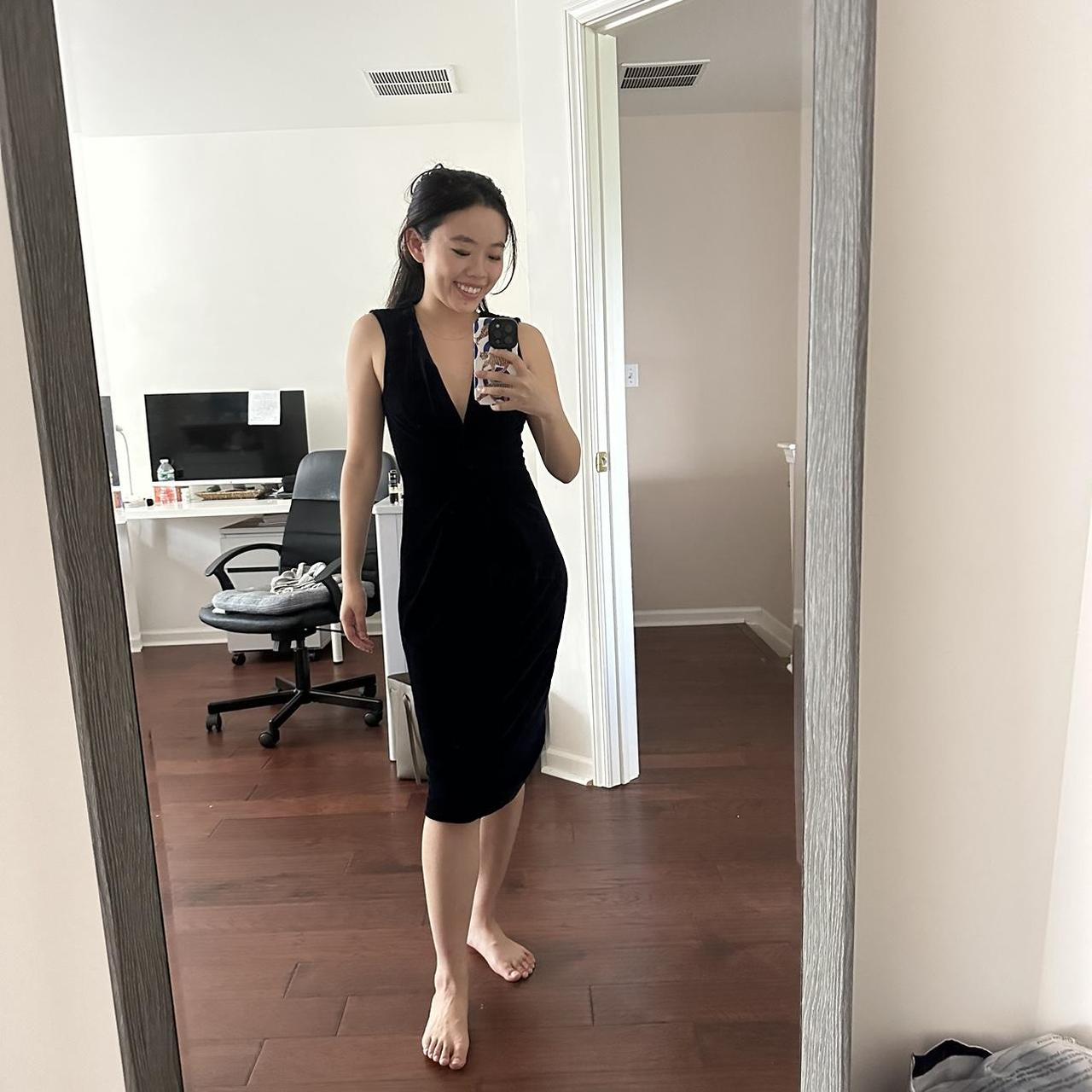 reiss tatiana velvet dress