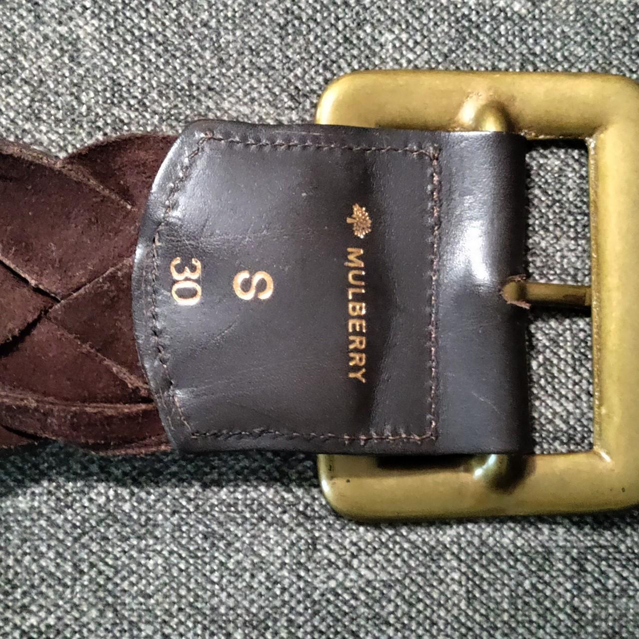 Mulberry hotsell leather belt