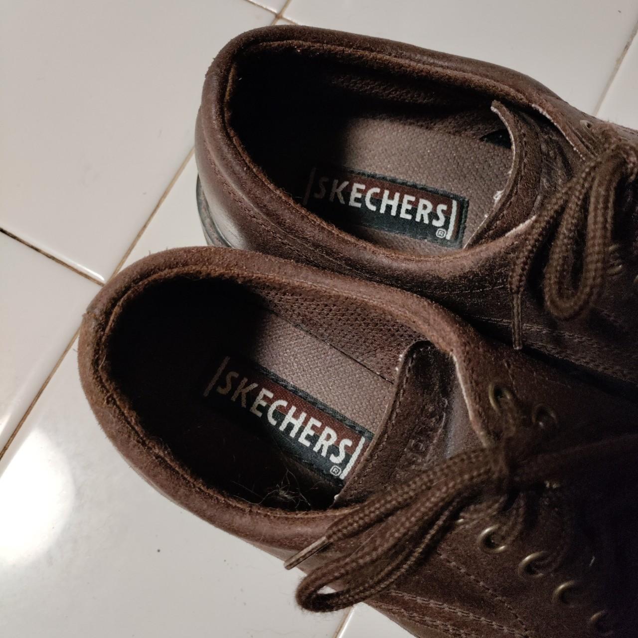 sketchers mens brown
