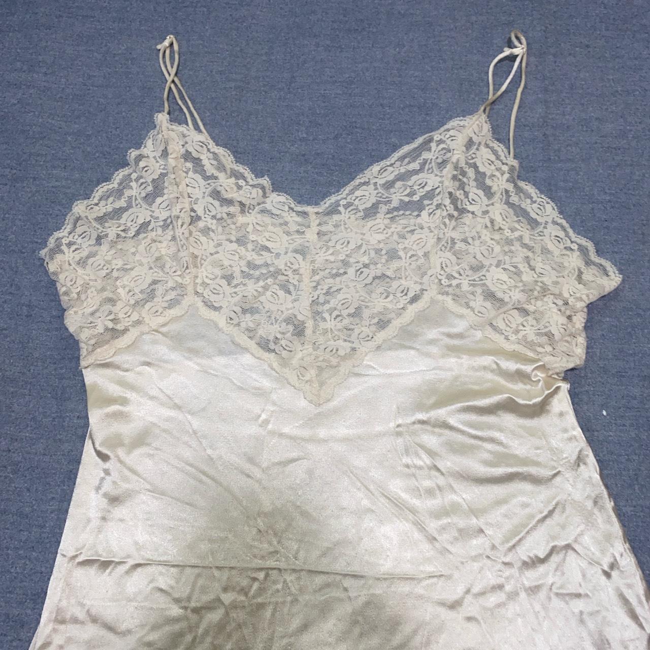 Vintage Victoria’s Secret silky slip... - Depop