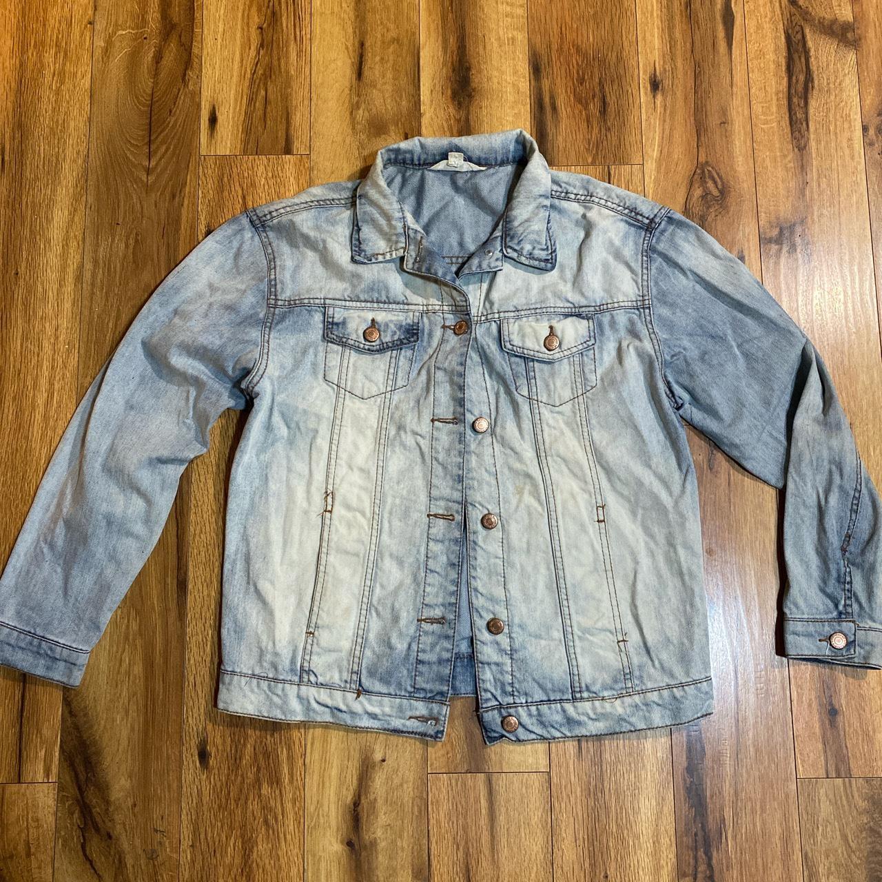 Jay Jays women s denim jacket. Light stone wash Depop