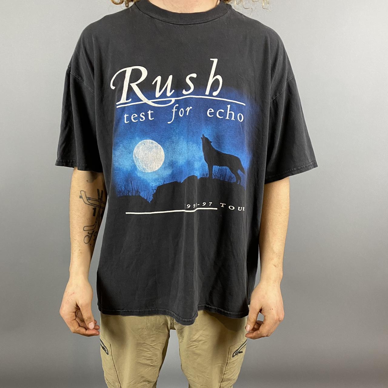 Vintage Rush tour band t-shirt