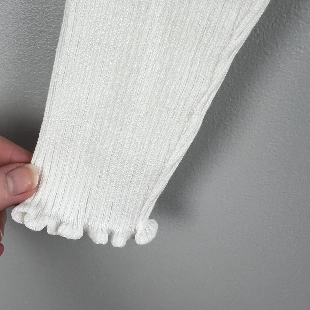 DAZY Women's Blouse - White - L – Dazy button up … - image 4