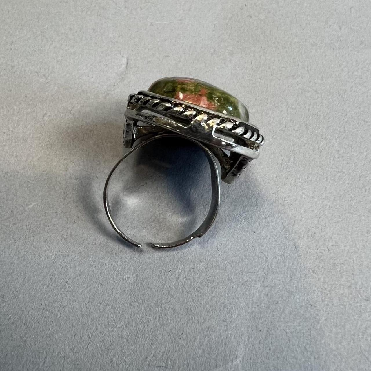 Preloved Women's Ring - Silver/Multi – Statement … - image 3